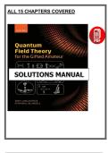 Quantum Field Theory for the Gifted Amateur &lpar;2016&rpar; &ndash; Solutions Manual &ndash; Lancaster