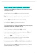 HDEV Chapter 1 Exam Questions and answers 
