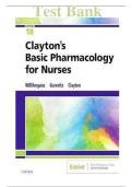 Test Bank For Clayton's Basic Pharmacology for Nurses 18th Edition by Michelle J&period; Willihnganz  &lpar;Latest edition with All Chapters Covered&rpar; &lpar;complete solution&rpar; &lpar;2025&sol;26&rpar;