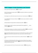 HDEV chapter 9 Exam Questions and answ
