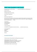 HDEV Exam Questions and answers 