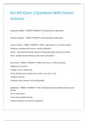 NU 345 Exam 2 Questions With Correct Answers&period;