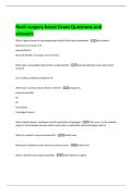 ROSH Surgery EOR Exam Questions and  answers  What is the most common visual complaint in patients with a pituitary mass&quest;  Diminished temporal vision or bitemporal hemianopsia  What are the common symptoms of a prolactinoma&quest; -Amenorrhea -Galactorrhea -Hea
