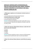 KENTUCKY CERTIFIED SEPTIC SYSTEM INSTALLER &ndash;  PRACTICE EXAM QUESTIONS AND CORRECT ANSWERS  &lpar;VERIFIED ANSWERS&rpar; PLUS RATIONALES 2026 Q&A &vert;  INSTANT DOWNLOAD PDF