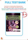 Test Bank for Understanding Pathophysiology &lpar;8th Edition&comma; Sue Huether & Kathryn McCance&period;&vert;All chapters 1-44 covered&comma; Rated A&plus;&period;