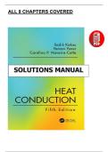 Heat Conduction &lpar;5th Edition&comma; 2018&rpar; &ndash; Solutions Manual &ndash; Kakac