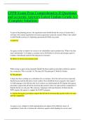 CPPB Exam Prep Comprehensive D Questions and accurate Answers Latest Update Grade A&plus; &lpar;Complete Solutions&rpar;&period;