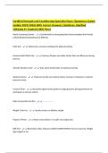 Certified Strength and Conditioning Specialist Exam &vert;Questions &lpar;Latest Update 2025&vert;2026&rpar; With Correct Answers &vert;Solutions &vert;Verified &vert;Already A&plus; Graded &lpar;100&percnt; Pass&rpar;