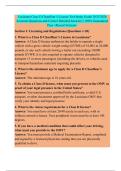 Louisiana Class D Chauffeur&rsquo;s License Test Study Guide 2025&sol;2026  Accurate Questions and Correct Detailed Answers &vert;&vert; 100&percnt; Guaranteed  Pass <Recent Version