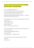 HUN 2201 FINAL EXAM QUESTIONS AND ANSWERS NEWEST RATED A&plus; 2025&sol;2026 NEW&excl;