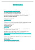 COU 574 Final Exam &vert; Questions with 100&percnt; Correct Answers