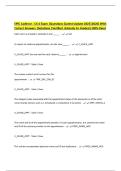 EPIC Cadence - Ch 4 Exam &vert;Questions &lpar;Latest Update 2025&vert;2026&rpar; With Correct Answers &vert;Solutions &vert;Verified &vert;Already A&plus; Graded &lpar;100&percnt; Pass&rpar;
