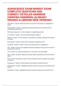 AGRISCIENCE EXAM NEWEST EXAM COMPLETE QUESTIONS AND CORRECT DETAILED ANSWERS &lpar;VERIFIED ANSWERS&rpar; &vert;ALREADY GRADED A&plus;&vert;&vert;BRAND NEW VERSION&excl;&excl;