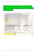 CPPO Prep Exam Questions and accurate Answers Latest Update Grade A &plus;&lpar;Complete Solutions&rpar;2025&period;