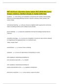 MKT 4310 Exam 1&vert;Questions &lpar;Latest Update 2025&vert;2026&rpar; With Correct Answers &vert;Solutions &vert;Verified &vert;Already A&plus; Graded &lpar;100&percnt; Pass&rpar;