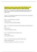 RAD400 Exams Bundles &lpar;Latest Update 2025&vert;2026&rpar; With Correct Answers &vert;Solutions &vert;Verified &vert;Already A&plus; Graded &lpar;100&percnt; Pass&rpar;