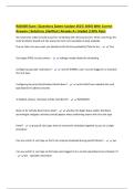 RAD400 Exam &vert;Questions &lpar;Latest Update 2025&vert;2026&rpar; With Correct Answers &vert;Solutions &vert;Verified &vert;Already A&plus; Graded &lpar;100&percnt; Pass&rpar;