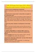 NR 228 Exams Set &lpar;Latest 2025&ndash;2026&rpar;  Questions and Answers &lpar;Verified Answers&rpar;