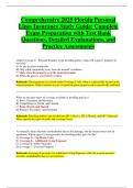 Comprehensive 2025 Florida Personal  Lines Insurance Study Guide&colon; Complete  Exam Preparation with Test Bank  Questions&comma; Detailed Explanations&comma; and  Practice Assessments   