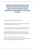 Nightingale Pathophysiology Midterm Exam &ndash; Comprehensive Nursing Study Guide