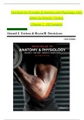 Test Bank for Principles of Anatomy and Physiology &lpar;16th Edition&comma; Gerard J&period; Tortora&rpar; &ndash; Complete Chapters 1&ndash;29