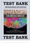 Test Bank for Neuroscience 6th Edition by Dale Purves &comma; ISBN&colon; 9781605353807 &vert;All Chapters Included&vert; Guide A&plus;