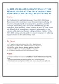 CA LIFE AND HEALTH INSURANCE EXAM LATEST   VERSION 2025-2026 ACTUAL EXAM 250 QUESTIONS   AND CORRECT DETAILED&rpar; &vert;ALREADY GRADED A&plus;