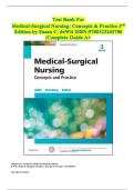 Medical-Surgical Nursing Test Bank&colon; DeWit 3rd Edition Practice Questions & Answers