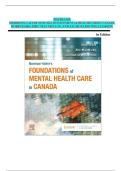 TESTBANK MORRISON-VALFRE&rsquo;SFOUNDATIONSOFMENTAL HEALTHCARE IN CANADA BORISBARD&comma;ERICMACMULLIN&comma;ANDJACQUELINEWILLIAMSON