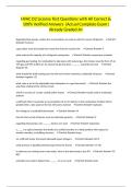 HVAC D2 License Test Questions With All Correct & 100&percnt; Verified Answers &vert;Actual Complete Exam&vert; Already Graded A&plus;