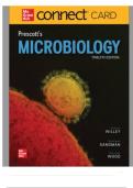 Test Bank for Prescott's Microbiology 12th Edition by Joanne Willey&comma; All Chapters Complete&comma; Verified Latest Edition 