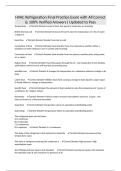 HVAC Refrigeration Final Practice Exam with All Correct & 100&percnt; Verified Answers&vert; Updated to Pass