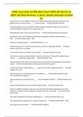 HVAC Gas Heat Certification Exam With All Correct & 100&percnt; Verified Answers &vert;Latest Update&vert;Already Graded A&plus;