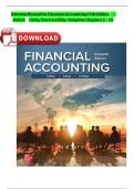 Solution Manual for Financial Accounting 11th Edition &Tab;  Robert Libby&comma; Patricia Libby&comma; Complete Chapters 1 &ndash; 13