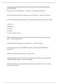  LOCAL ANESTHESIA MOCK BOARD EXAM 2023-2024 ACTUAL EXAM 300 QUESTIONS AND CORRECT DETAILED ANSWERS