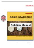 Basic Statistics for Business & Economics&comma; 7th Canadian Edition &lpar;2022&rpar; &ndash; Solution Manual &ndash; Douglas Lind