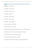 HONDROS NUR 150 FINAL EXAM 2023-2024 ACTUAL EXAM 200 QUESTIONS AND CORRECT DETAILED ANSWERS 