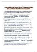 COUC 504 SEXUAL ORIENTATION EXAM QUESTIONS AND CORRECT ANSWERS 100&percnt; VERIFIED&excl;&excl;