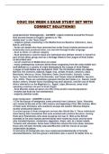 COUC 504 WEEK 6 EXAM STUDY SET WITH CORRECT SOLUTIONS&excl;&excl;