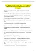 HVAC Apprenticeship Practice Exam with All Correct & 100&percnt; Verified Answers&vert; Latest Update&vert; Already Graded A&plus;