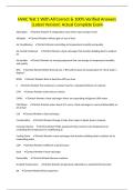HVAC Test 1 With All Correct & 100&percnt; Verified Answers &vert;Latest Version&vert; Actual Complete Exam