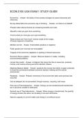 ECON 2100 UGA EXAM 1 STUDY GUIDE