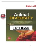 Animal Diversity&comma; 9th Edition &ndash; Test Bank &ndash; Cleveland P&period; Hickman Jr&period;
