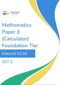 Edexcel GCSE Maths Paper 3 &lpar;Foundation&rpar; &vert; Calculator Practice Paper &vert; Third Space Learning
