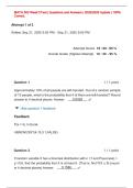 MATH 302 Week 3 Test &vert; Questions and Answers &vert; 2025&sol;2026 Update &vert; 100&percnt; Correct&period;