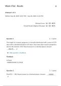  MATH 302 Week 4 Test &vert; Questions and Answers &vert; 2025&sol;2026 Update &vert; 100&percnt; Correct&period;
