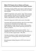 Illinois TNS Program Airway Adjuncts and Oxygen Delivery Devices Study Questions With Complete Solutions