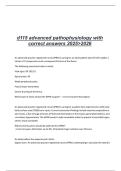 d115 advanced pathophysiology with correct answers 2025>2026