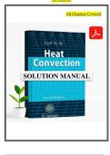 Solution Manual &ndash; Heat Convection &lpar;2nd Edition&rpar; by Latif M&period; Jiji &vert; Complete Solved Problems PDF