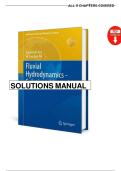 Fluvial Hydrodynamics Solutions Manual &lpar;GeoPlanet&rpar; &vert; 1st ed&period; 2024